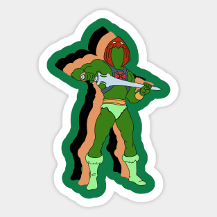 Cringer He-man Sticker